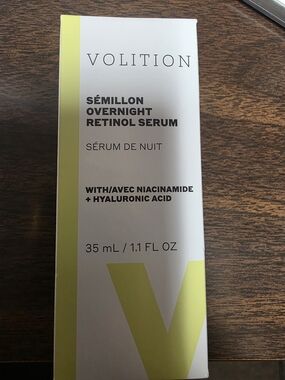 Sémillon Overnight Retinol Serum — Yellow